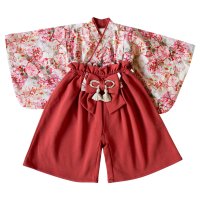 moc mof/mocmof モクモフ 袴 ベビー服 和服 おめかし袴セット ベビー キッズ 男の子 女の子 子供服 赤ちゃん 100日祝 初節句 衣装 622－554051/507836170