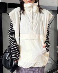 &soiree/アンドソワレ &soiree ハーフジップ中綿アノラックベスト/507836203