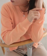SLOBE IENA/《接触冷感/UV機能》FROSTYCOTTONクルーネックカーディガン/507836251