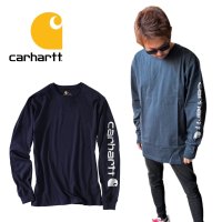 Carhartt/カーハート Carhartt カーハート トップス 長袖Tシャツ K231 ロングスリーブ 袖ロゴ プリントロゴ ユニセックス carhartt LONG SL/507836268