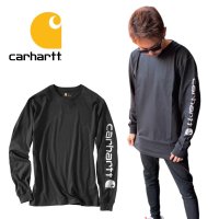 Carhartt/カーハート Carhartt カーハート トップス 長袖Tシャツ K231 ロングスリーブ 袖ロゴ プリントロゴ ユニセックス carhartt LONG SL/507836268