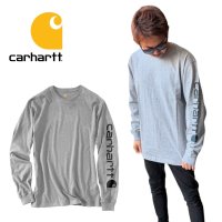 Carhartt/カーハート Carhartt カーハート トップス 長袖Tシャツ K231 ロングスリーブ 袖ロゴ プリントロゴ ユニセックス carhartt LONG SL/507836268