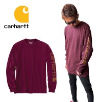 Carhartt/カーハート Carhartt カーハート トップス 長袖Tシャツ K231 ロングスリーブ 袖ロゴ プリントロゴ ユニセックス carhartt LONG SL/507836268