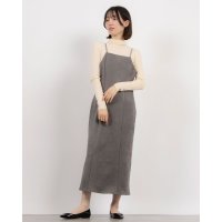 STYLEBLOCK/スタイルブロック STYLEBLOCK スウェードタッチカットソーバックリボンキャミワンピース/507836325