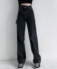 SEU/エスイーユー SEU ウエストクロスストレートワイドパンツ/507836478