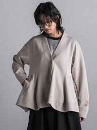MAYSON GREY/メイソングレイ MAYSON GREY ペプラムカットカーディガン≪手洗い可能≫/507836801