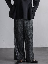 MAYSON GREY/メイソングレイ MAYSON GREY 【WEB限定】シアーラメプリーツパンツ≪洗濯機で洗える≫/507836802