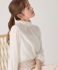 COUP DE CHANCE/【洗える／日本製】ねじりデザインブラウス/507836841