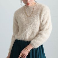 Sawa a la mode/サワアラモード Sawa a la mode 触れる度うっとりファーニットセーター/507836900