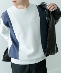 ITEMS URBAN RESEARCH/ストレッチダンボール 切替トップス B/507837024