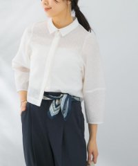 URBAN RESEARCH ROSSO/シアージャガードフォルムブラウス/507837052
