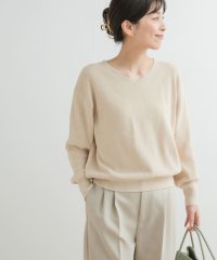 URBAN RESEARCH DOORS/コットン畦Vネックニット/507837153