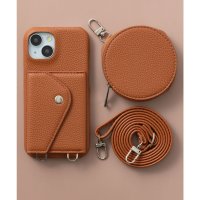 emonique/エモニーク emonique iPhoneケース カバー カード収納 ストラップ コインケース/507837261