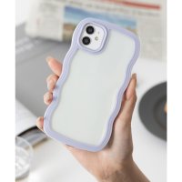 emonique/エモニーク emonique パステル うねうね ウェーブフレーム iPhoneケース カバー/507837264