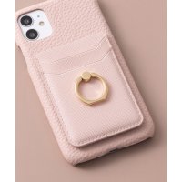 emonique/エモニーク emonique スマホ ポケットカードホルダー PUレザー リング付き/507837275