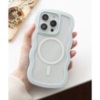 emonique/エモニーク emonique iPhoneケース カバー ウェーブ うねうね magsafe搭載/507837279