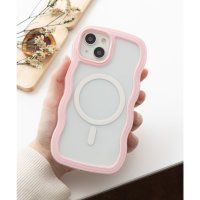 emonique/エモニーク emonique iPhoneケース カバー ウェーブ うねうね magsafe搭載/507837279