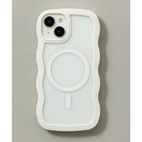 emonique/エモニーク emonique iPhoneケース カバー ウェーブ うねうね magsafe搭載/507837279