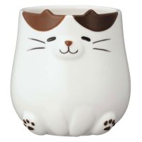cinemacollection/シネマコレクション cinemacollection ねこちるNekochill マグカップ おすわりねこマグ みけ デコレ プレゼント インテリア かわいい /507837433