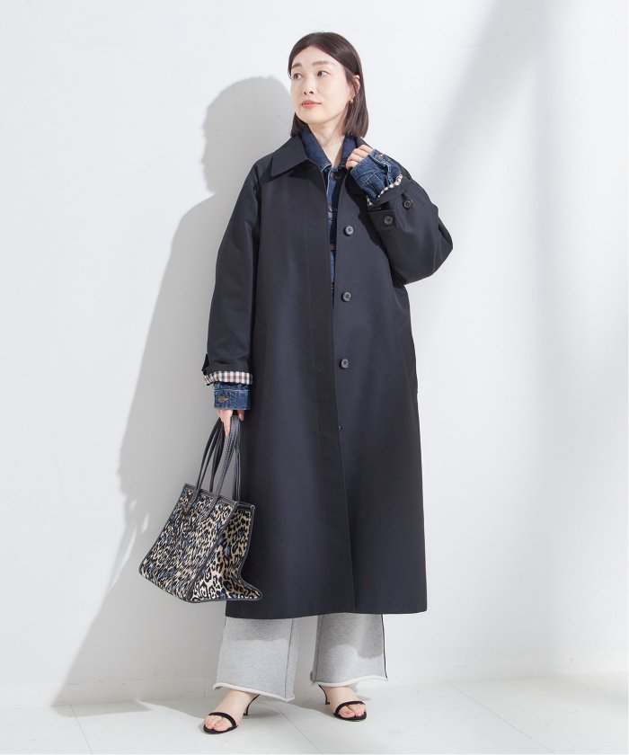 別注】Aquascutum×LESSAGE ステンカラーコート(507837849