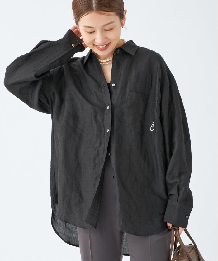 ラミーリヨセルロングシャツ(507837856) | イエナ(IENA) - d fashion