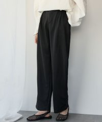 Ampirula/アンピルーラ Ampirula ハイウエストタックストレートパンツ【洗える】/507837910