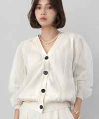 ELFRANK/エルフランク ELFRANK チュールレイヤードニットカーディガン/507837923