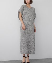 ELFRANK/エルフランク ELFRANK ミックスニットベスト・ナロースカートセットアップ/507837925