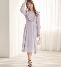 Alotta/アロッタ Alotta 柄アソートフリルデザインワンピース【お客様企画】/507837935