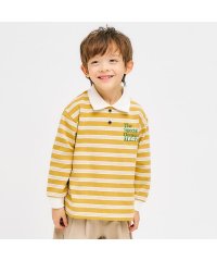 apres les cours/襟付きマルチボーダーTシャツ/506882803