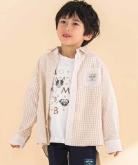 Noeil aime BeBe/ギンガムチェックシャツ+Tシャツセット(80~130cm)/507793240