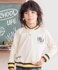 WASK/ラインリブホックカレッジ刺しゅう裏毛トレーナー(100~160cm)/507799615