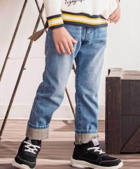 WASK/ロゴ刺しゅう横糸カラーデニムアジャスターパンツ(100~160cm)/507799616