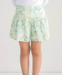BeBe/【お揃い】【リバティプリント】【日本製】フレンチ・アイリスフレアキュロットパンツ/507826194