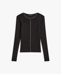 agnes b. FEMME/コットン ウール 長袖 リブカーディガン "Berthillon"/507827212