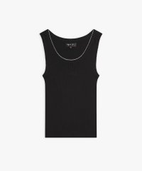 agnes b. FEMME/コットン ウール 長袖 リブ タンクトップ "Gaston Croquet"/507827213