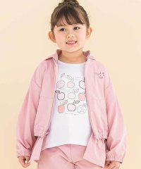 Noeil aime BeBe/リップルストライプペプラム/フード取り外しジャケット(90~130cm)/507838695