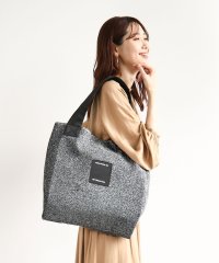 MK MICHEL KLEIN BAG/メタリックラメスクエアトートバッグ/507838701