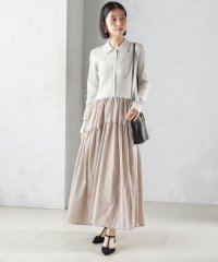 SHIPS WOMEN/〈手洗い可能〉ポロ 衿 シアー ティアード ワンピース/507838894
