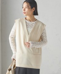 SHIPS WOMEN/〈手洗い可能〉プルオーバー ベスト（セットアップ対応）/507839251
