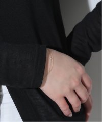 Lilas/デュアルチェーンダイヤブレスレット K10/507839393