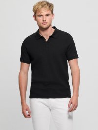 GUESS/ゲス GUESS HOUNDSTOOTH Jacquard Polo Shirt/507839525