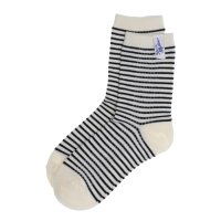 Robert P.Miller/ロバート・ピー・ミラー Robert P. Miller Robert P. Miller ミラー Crew length border socks ソックス/507839604
