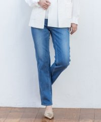 INDIVI/インディヴィ INDIVI 【新登場！褒められデニム】スリムストレート デニムパンツ/507839653