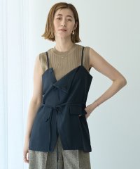 YECCA VECCA/イェッカ ヴェッカ YECCA VECCA ベルトデザインキャミソールジレ/507839832