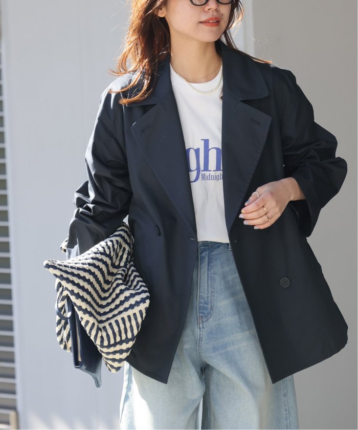 新品　ジャーナルスタンダード relumeハーフトレンチコート JOURNAL STANDARD relume トレンチコート コート 「追加」ハーフ