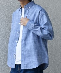 SHIPS any MEN/SHIPS any: BEZ TEXTILE マルチカラー ストライプ / ソリッド ボタンダウン シャツ◇/507840066