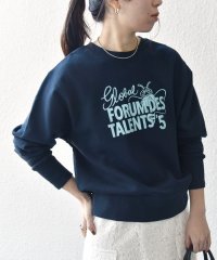 SHIPS any WOMEN/【SHIPS any別注】THE KNiTS: ロゴ スウェット 25SS/507840071