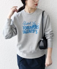 SHIPS any WOMEN/【SHIPS any別注】THE KNiTS: ロゴ スウェット 25SS/507840071