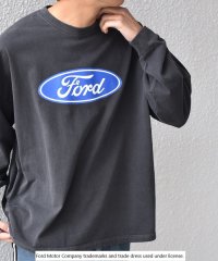 SHIPS any MEN/【SHIPS any別注】GOOD ROCK SPEED: FORD ロゴ プリント Tシャツ (ロンT)◇/507840181